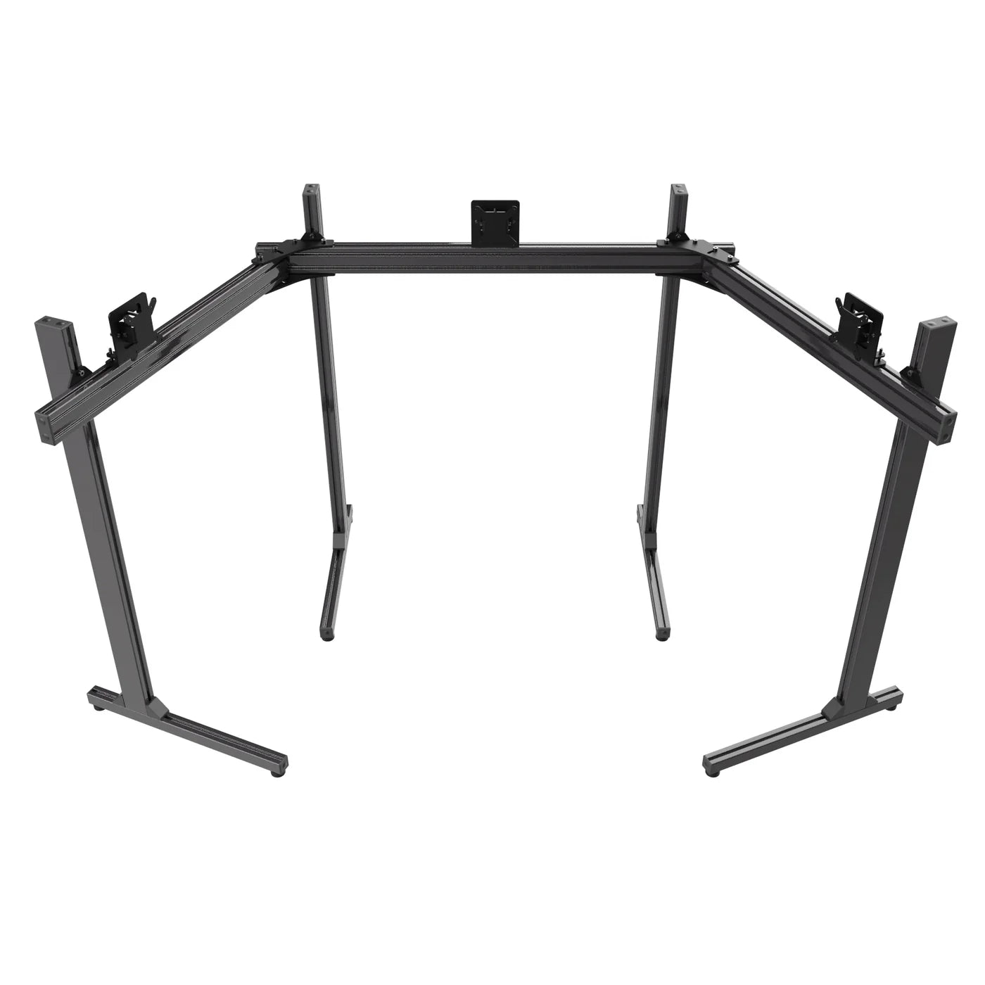 Freestanding Triple TV & Monitor Stand [Up to 50" TV or 45" Curved Ultrawide]