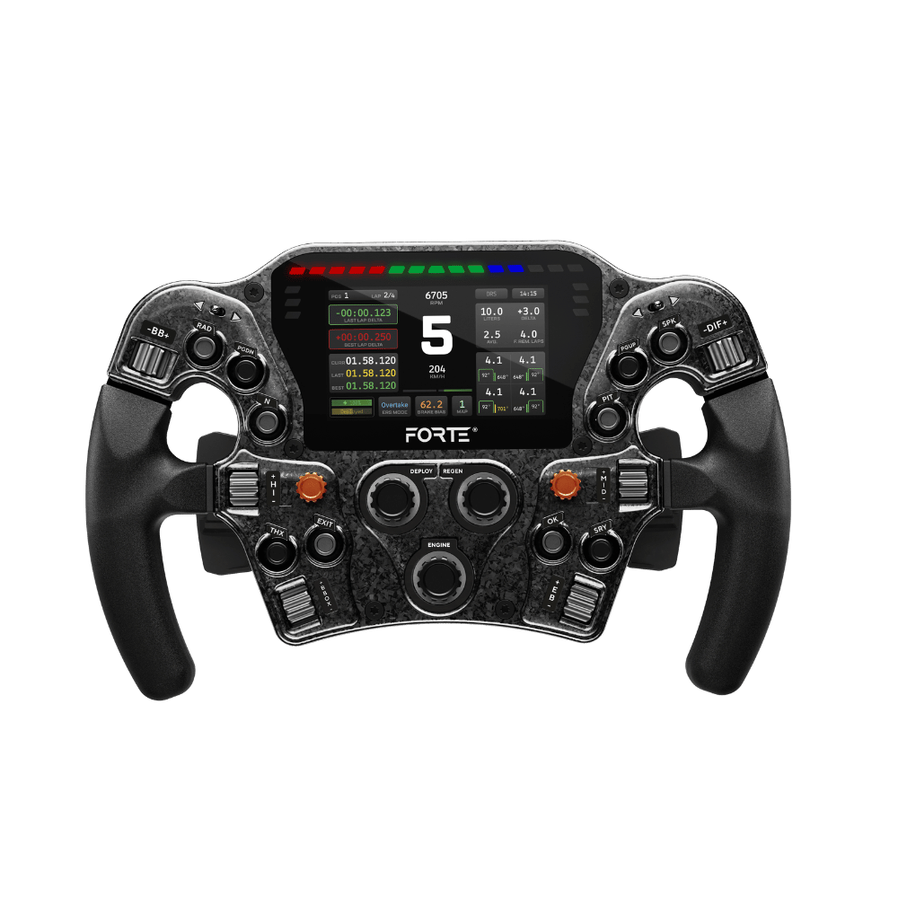Asetek SimSports® Forte™ Formula Pro Steering Wheel
